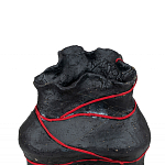 Ваза с красным кожаным жгутом "Красной нитью" варинант исполнения - 2 | Loft Concept в Костроме