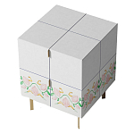 Тумба  Short Lemon Power White варинант исполнения - 2 | Loft Concept в Костроме