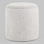 Дизайнерский Пуф Букле Poof Alice Light Gray Boucle  варинант исполнения - 4 | Loft Concept в Костроме