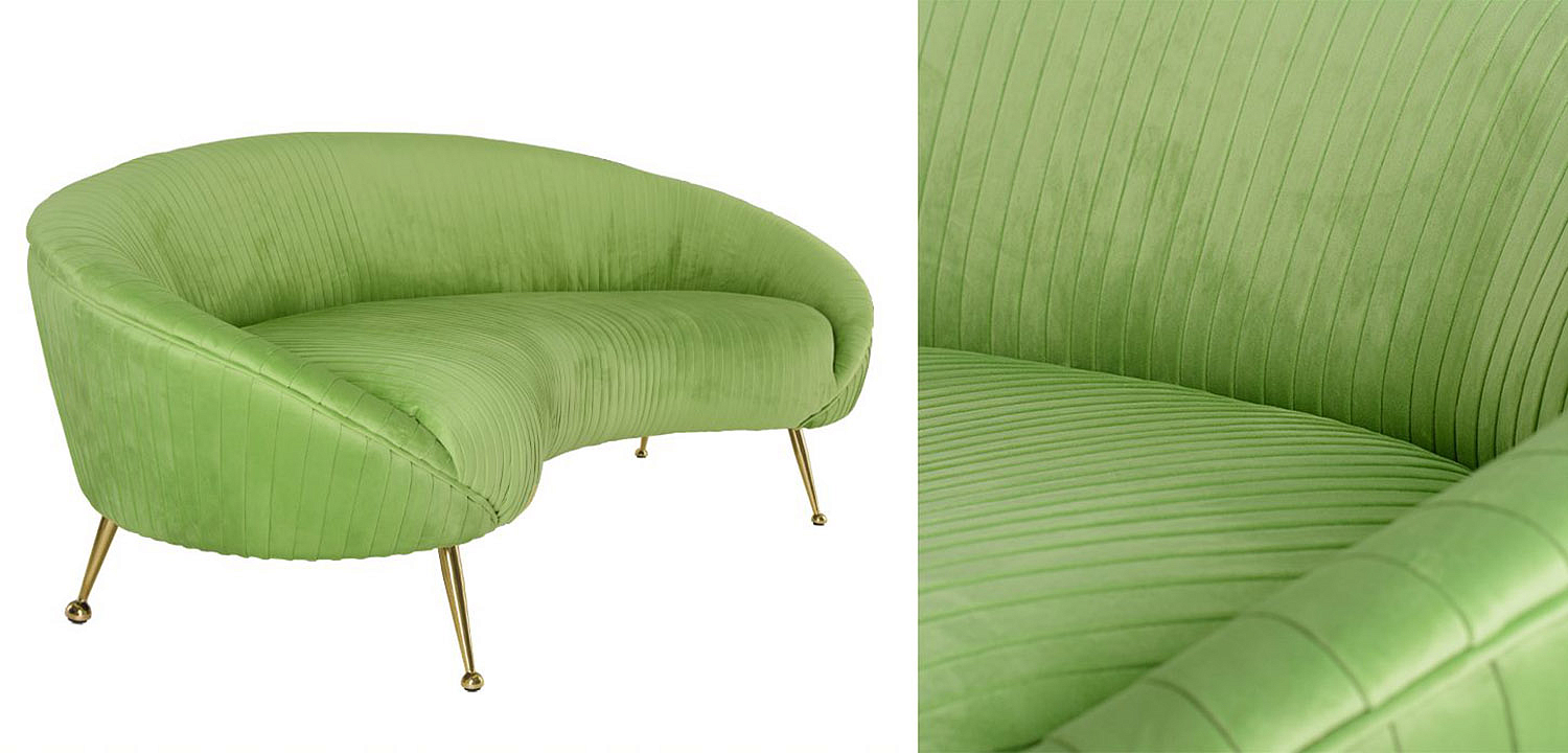 Диван Pebernat Lounge Sofa green Диван Pebernat Lounge Sofa green - Loft-Concept в Костроме