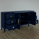 Большой Комод-буфет Elsa Dreams Blue с ящиками варинант исполнения - 6 | Loft Concept в Костроме