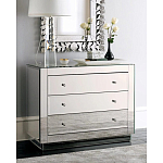 Комод зеркальный с 3-мя ящиками Mirror Chest of Drawers варинант исполнения - 2 | Loft Concept в Костроме