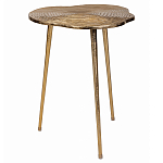 Металлический кофейный столик Puddle Gold варинант исполнения - 1 | Loft Concept в Костроме