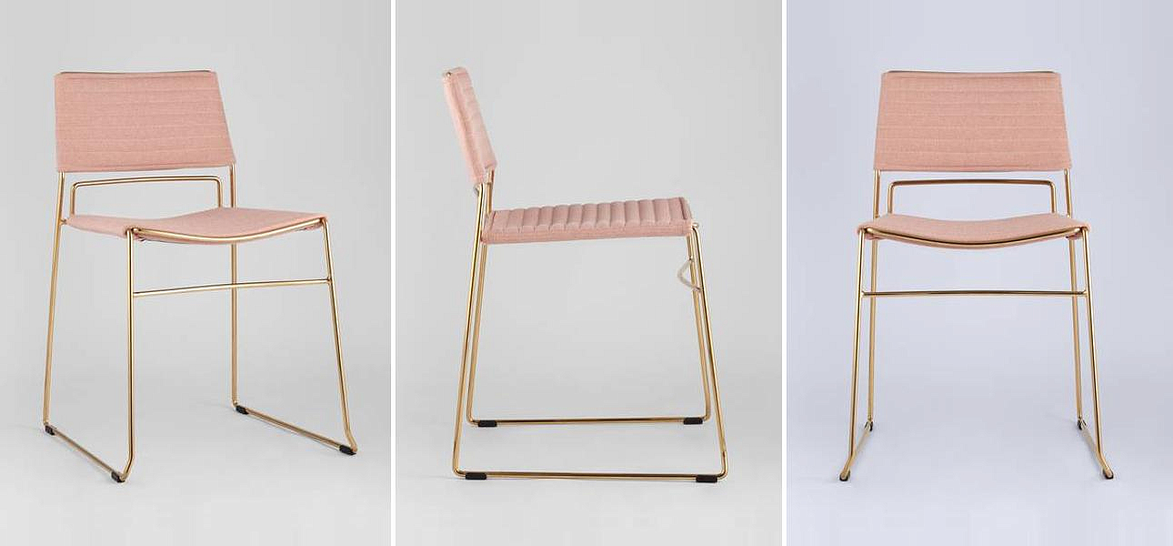 Стул Samuel Chair Розовый Стул Samuel Chair Розовый - Loft-Concept в Костроме