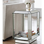 Зеркальный приставной стол Mirror Surface варинант исполнения - 2 | Loft Concept в Костроме