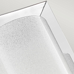 Бра для ванных комнат с цилиндрическим плафоном на прямоугольном зеркальном основании Feiss варинант исполнения - 3 | Loft Concept в Костроме