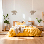 Подвесной светильник Beige Gold Mesh Lampshade Hanging Lamp варинант исполнения - 5 | Loft Concept в Костроме