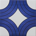 Дизайнерская плитка с узором Восьмерки варинант исполнения - 2 | Loft Concept в Костроме