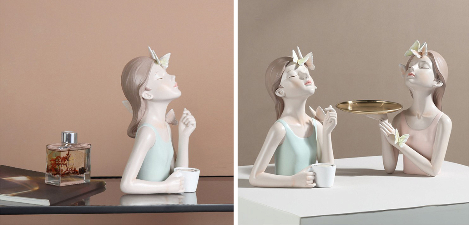 Статуэтка Butterfly Girl Sympathy Статуэтка Butterfly Girl Sympathy - Loft-Concept в Костроме