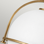 Потолочный светильник с плафоном в форме белого матового шара Hinkley варинант исполнения - 17 | Loft Concept в Костроме