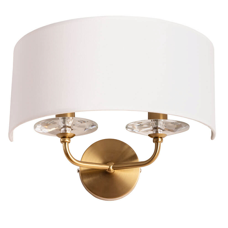 Бра Obelerio Sconces Бронза Белый Прозрачный Бра Obelerio Sconces Бронза Белый Прозрачный в Костроме | Loft Concept