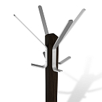 Вешалка с квадратным основанием и 4-мя металлическими крючками Industrial Metal Rust варинант исполнения - 2 | Loft Concept в Костроме