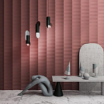 Гипсовая 3D Панель M-42 варинант исполнения - 1 | Loft Concept в Костроме