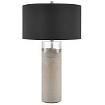 Настольная лампа на сером бетонном основании Delicate Brutality варинант исполнения - 2 | Loft Concept в Костроме