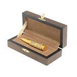 Флешка на 32 гб в виде патрона с гравировкой Герба РФ в подарочной коробке Metal Flash Drive варинант исполнения - 4 | Loft Concept в Костроме