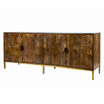 Широкая тумба с фактурным фасадом Termite варинант исполнения - 6 | Loft Concept в Костроме