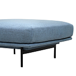 Оттоманка голубая Vergil Blue Ottoman варинант исполнения - 3 | Loft Concept в Костроме