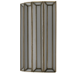 Бра с абажуром из панелей белого молочного стекла Stunned by Light варинант исполнения - 4 | Loft Concept в Костроме