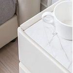 Умная прикроватная тумба с беспроводной зарядкой и подсветкой Smart Bedside Table варинант исполнения - 3 | Loft Concept в Костроме