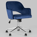 Кресло для компьютерного стола Veloury Blue варинант исполнения - 2 | Loft Concept в Костроме