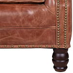 Кожаное кресло James Brown Leather Armchair варинант исполнения - 5 | Loft Concept в Костроме