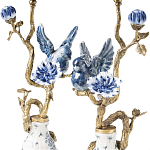 Подсвечник Candleholder Birds Atlanta Set 2 Pcs варинант исполнения - 2 | Loft Concept в Костроме