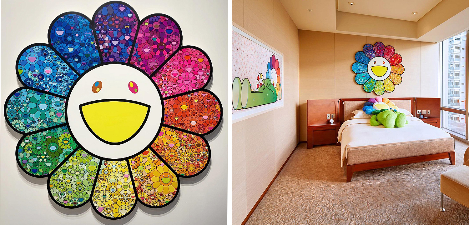 Takashi Murakami Арт-объект на стену Смеющийся Цветок большой Takashi Murakami Арт-объект на стену Смеющийся Цветок большой - Loft-Concept в Костроме