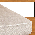 Двухместный диван из акации без подлоконтиков Amra варинант исполнения - 8 | Loft Concept в Костроме