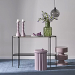 Подсвечник фигурный розовый Bright Accent 36 см варинант исполнения - 4 | Loft Concept в Костроме