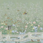 Обои ручная роспись Temple Newsam Mercury Grey варинант исполнения - 2 | Loft Concept в Костроме