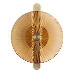 Бра с круглым стеклянным плафоном Gingham варинант исполнения - 1 | Loft Concept в Костроме