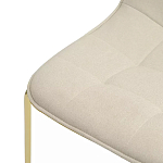 Стул с декоративной строчкой на обивке Sophisticated Silhouette варинант исполнения - 5 | Loft Concept в Костроме