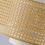 Торшер с декоративным поясом из плетеного бамбука Biuloggicu варинант исполнения - 6 | Loft Concept в Костроме