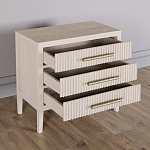 Тумба Primo  с тремя ящиками шпон Светлый дуб варинант исполнения - 4 | Loft Concept в Костроме