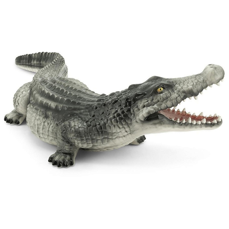 Аксессуар Crocodile Grey Серый Серо-зеленый Аксессуар Crocodile Grey Серый Серо-зеленый в Костроме | Loft Concept