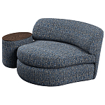 Кушетка со столиком Ulysses варинант исполнения - 1 | Loft Concept в Костроме