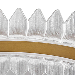 Люстра круглая с декоративными элементами в виде лепестков Round Light Flashing варинант исполнения - 8 | Loft Concept в Костроме