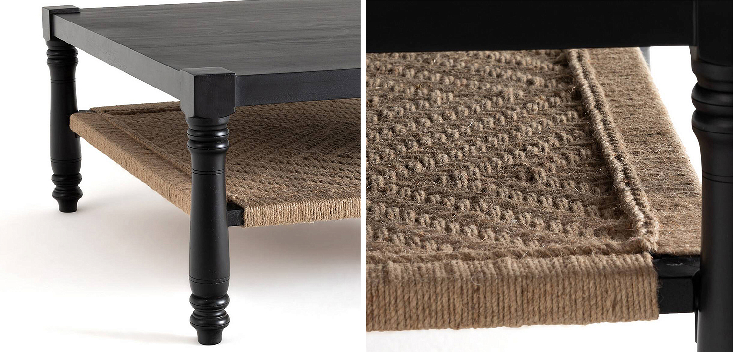 Кофейный стол Didrik Wicker Coffee Table Кофейный стол Didrik Wicker Coffee Table - Loft-Concept в Костроме