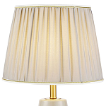 Настольная лампа с абажуром Femia Grey Gold Table Lamp варинант исполнения - 2 | Loft Concept в Костроме