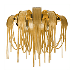 Бра с металиическими цепочками и дугообразными элементами Atlantis Chain варинант исполнения - 7 | Loft Concept в Костроме