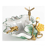 Чаша фигурная с обитателями леса и цветами Eden Garden варинант исполнения - 5 | Loft Concept в Костроме