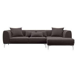 Диван коричневый угловой Брайан Brian Collection