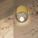 Бра с каменным диском в металлической раме Sandstone Painting варинант исполнения - 5 | Loft Concept в Костроме