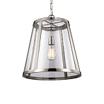 Подвесной светильник с прозрачным коническим стеклянным плафоном в современном стиле Feiss варинант исполнения - 1 | Loft Concept в Костроме