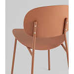 Стул Edie пластик коричневый варинант исполнения - 3 | Loft Concept в Костроме