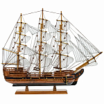 Декоративная модель деревянного парусника With The low варинант исполнения - 1 | Loft Concept в Костроме