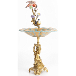 Фарфоровая чаша Фонтан птиц Verena варинант исполнения - 4 | Loft Concept в Костроме