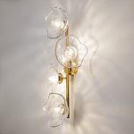 Бра Lots of transparent lotuses варинант исполнения - 3 | Loft Concept в Костроме