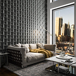 Гипсовая 3D Панель M-34 варинант исполнения - 1 | Loft Concept в Костроме