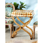 Приставной столик с ящиком в стиле ретро Vintage Rustic Tablecloth варинант исполнения - 6 | Loft Concept в Костроме